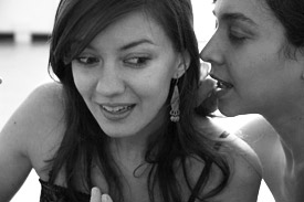 Patrizia Laquidara e Debora Petrina - foto di Luigi De Frenza